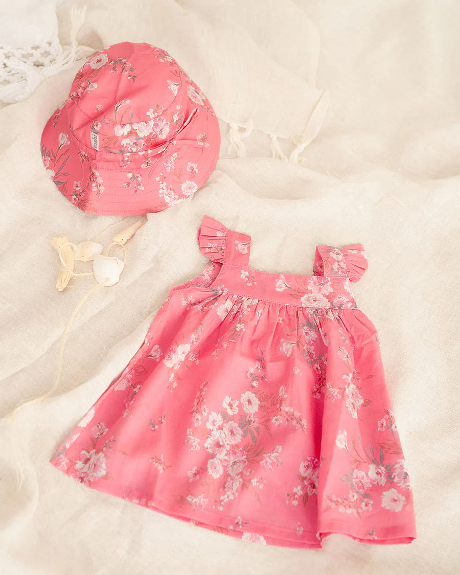 Toshi Baby Dress Felicia- Scarlet