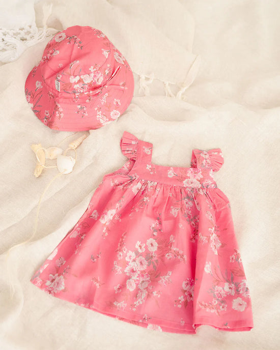 Toshi Baby Dress Felicia- Scarlet