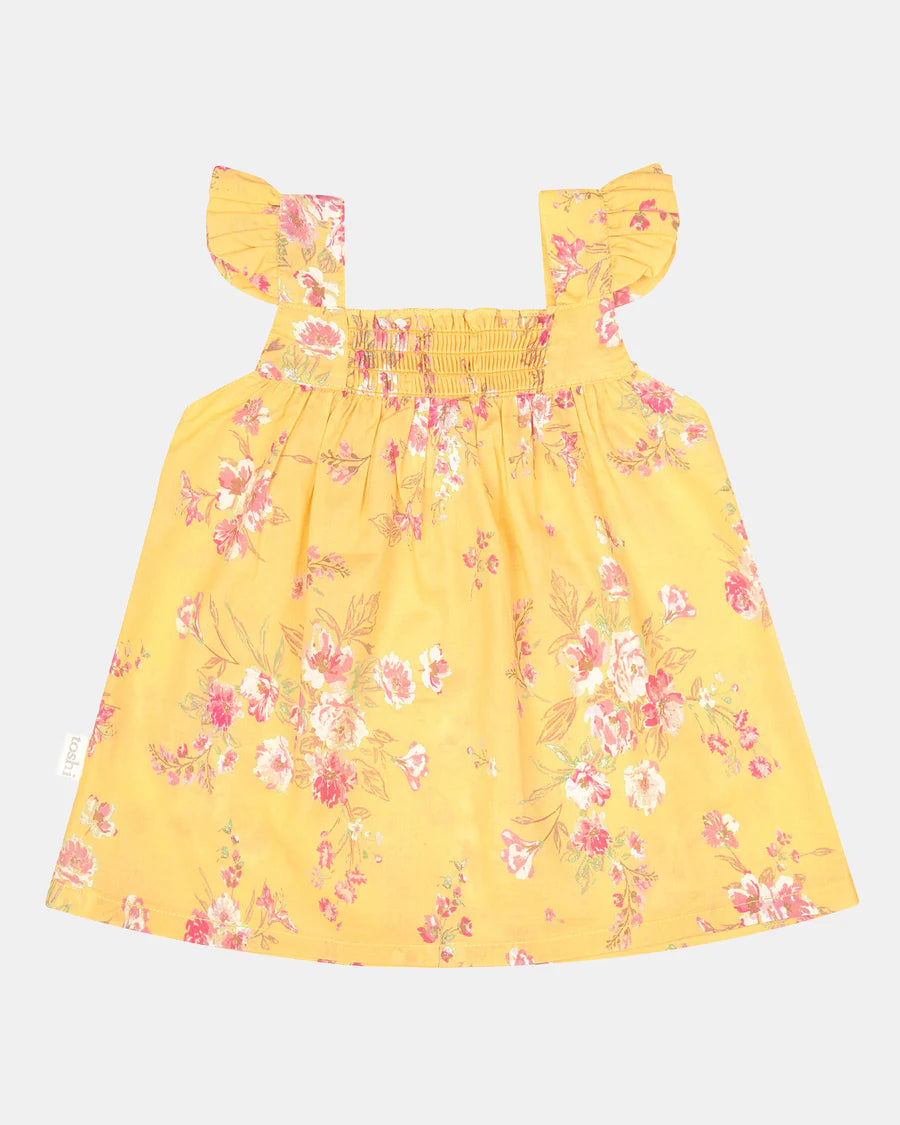 Toshi Baby Dress Felicia- Sunny