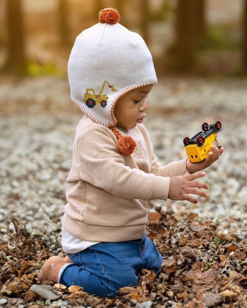 Toshi Organic Earmuff Storytime - Earthmover