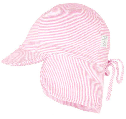 Toshi Flap Cap - Blush