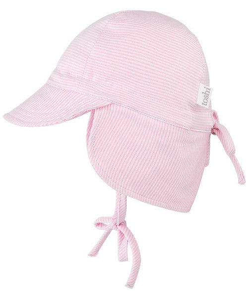 Toshi Flap Cap - Blush