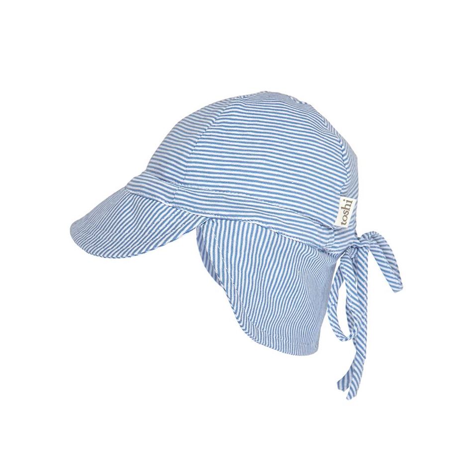 Toshi Flap Cap - Sky