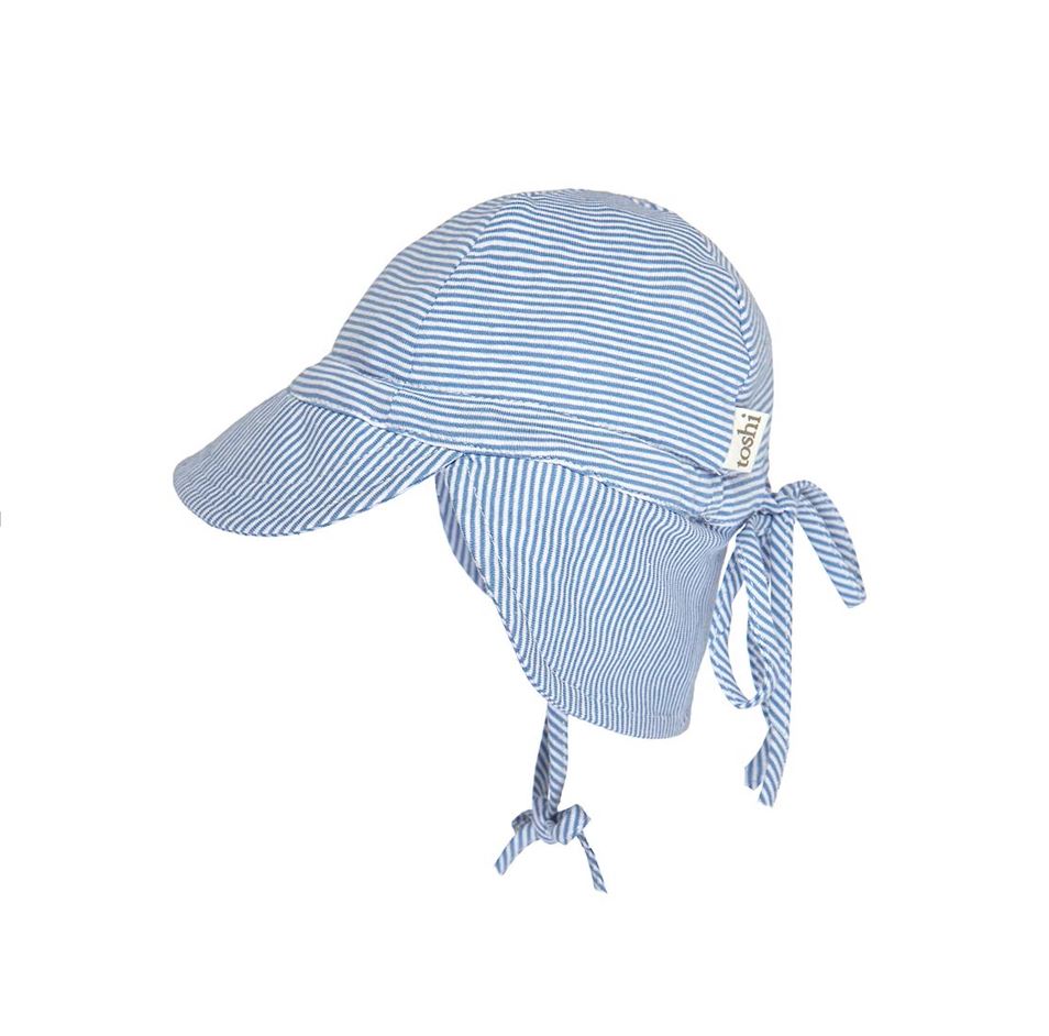 Toshi Flap Cap - Sky