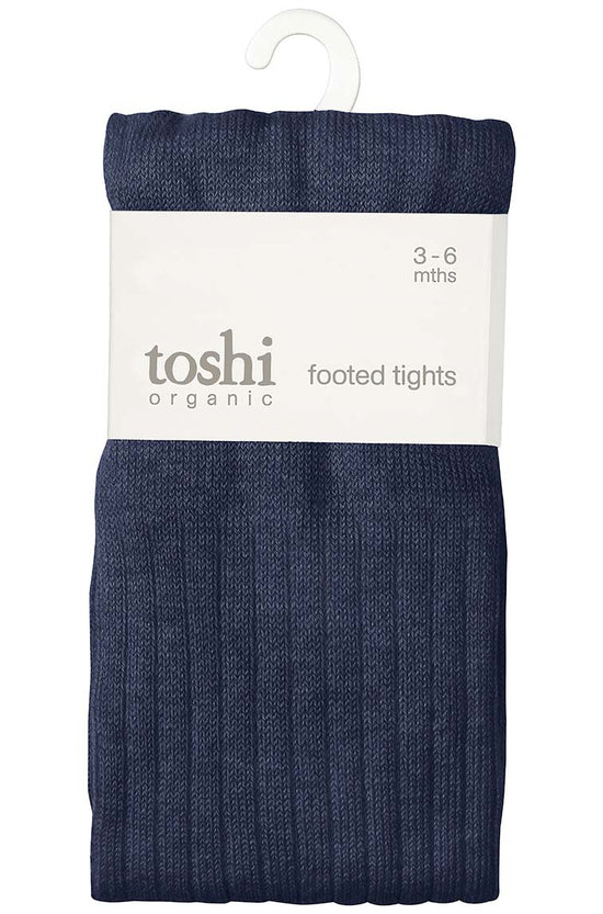 Toshi Organic Tights Footed Dreamtime - Ink