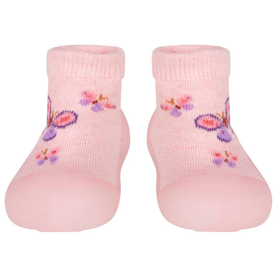 Toshi Organic Hybrid Walking Socks - Butterfly Bliss