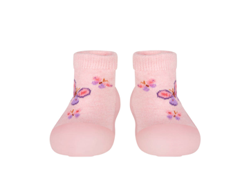 Toshi Org Cotton Socks - Butterfly Bliss