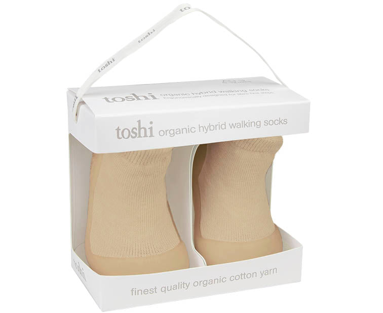 Toshi Organic Hybrid Walking Socks - Driftwood