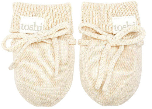 Toshi Org Mittens Marley - Feather