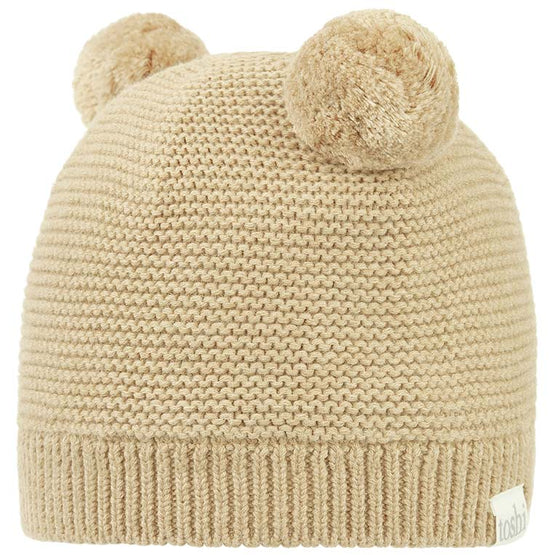 Toshi Organic Beanie Snowy - Driftwood