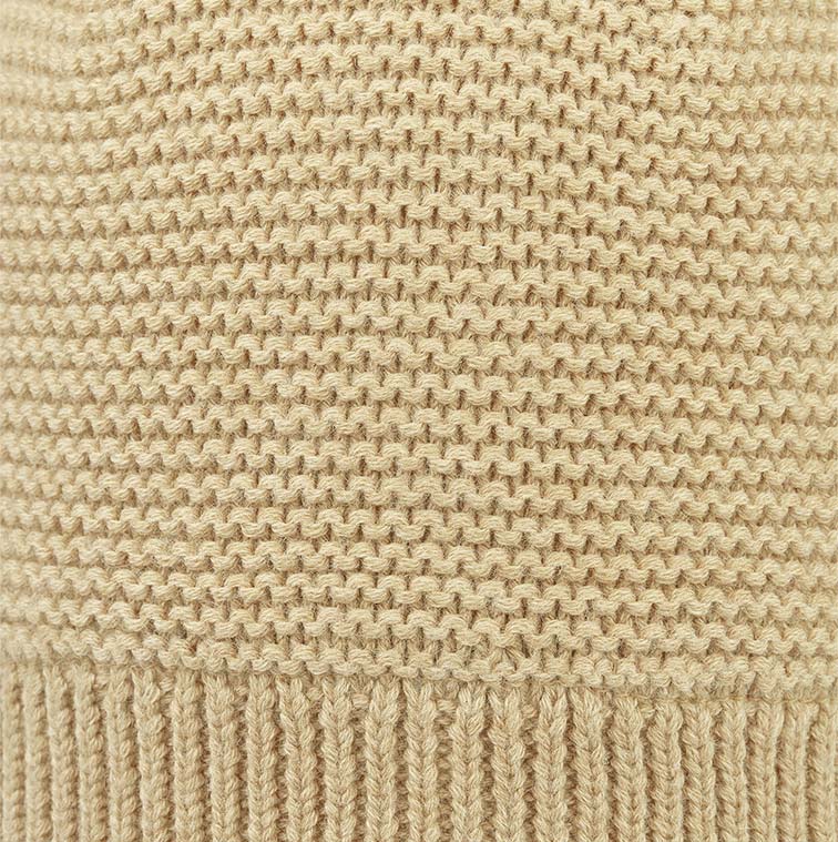 Toshi Organic Beanie Snowy - Driftwood