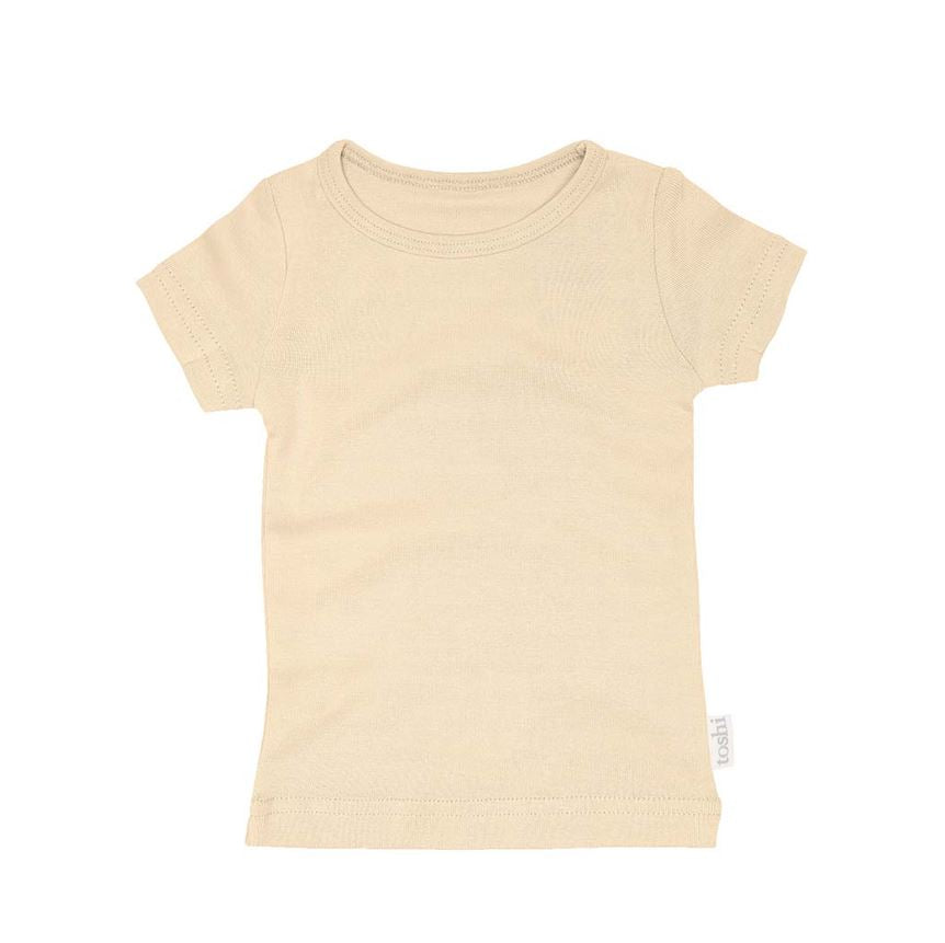 Toshi Org Tee Short Sleeve Dreamtime - Almond