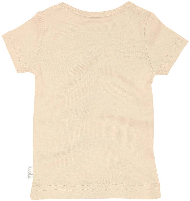 Toshi Org Tee Short Sleeve Dreamtime - Almond