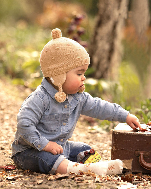 Toshi Organic Earmuff Popcorn - Driftwood