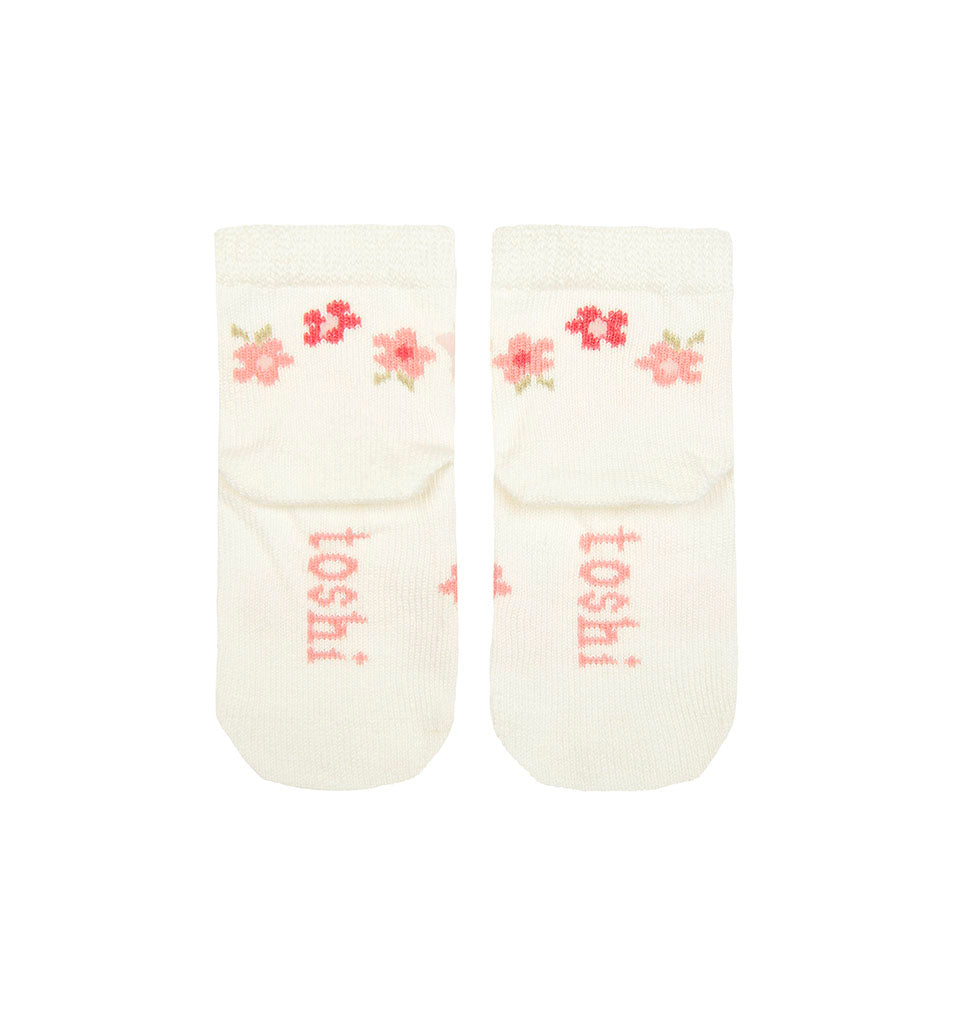 Toshi Org Socks Jacquard - Georgina