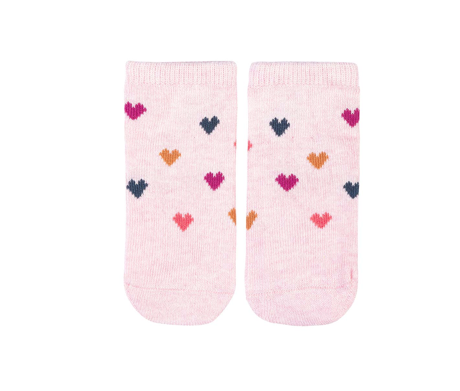 Toshi Socks Ankle Jacquard - Hearts