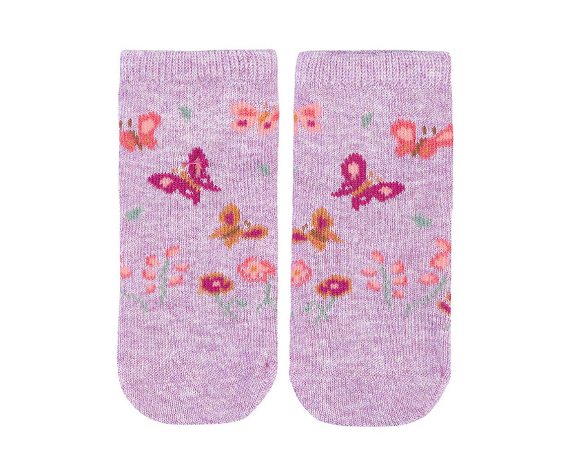 Toshi Socks Ankle Jacquard - Lavandula