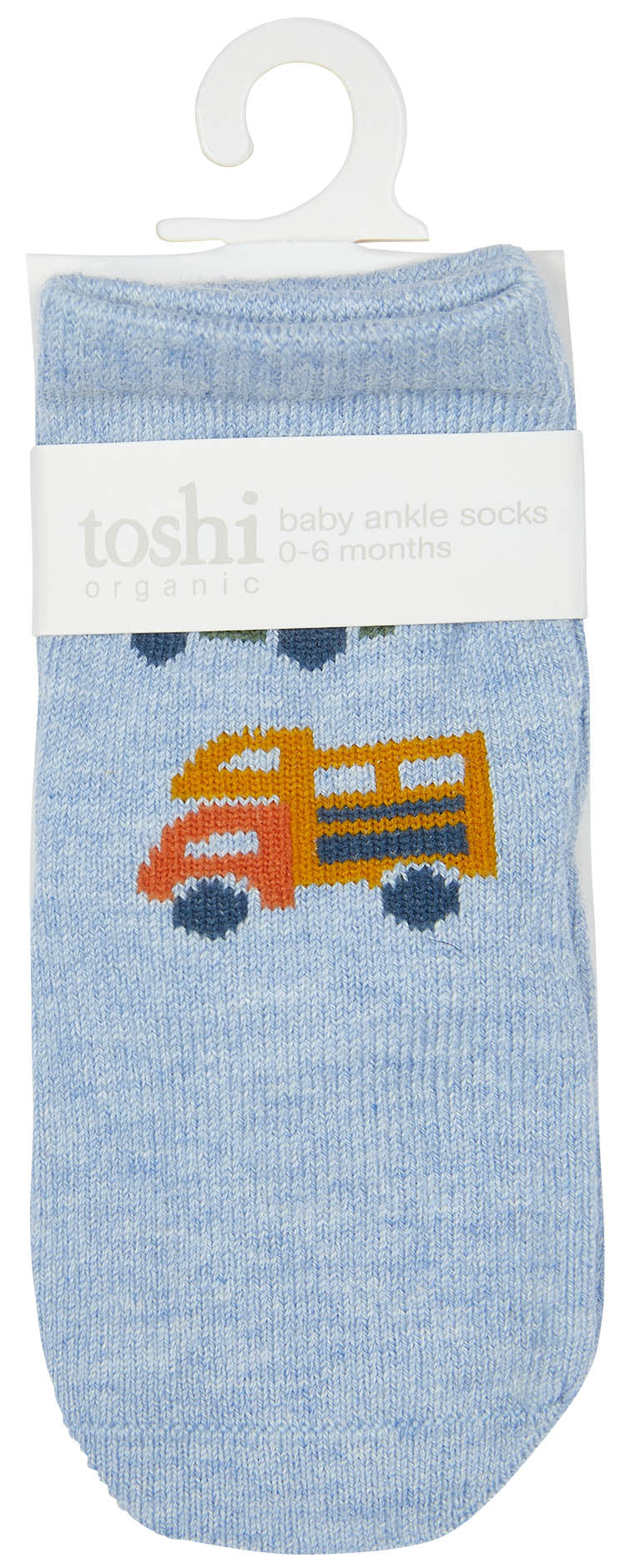 Toshi Org Cotton Socks - Road Trip