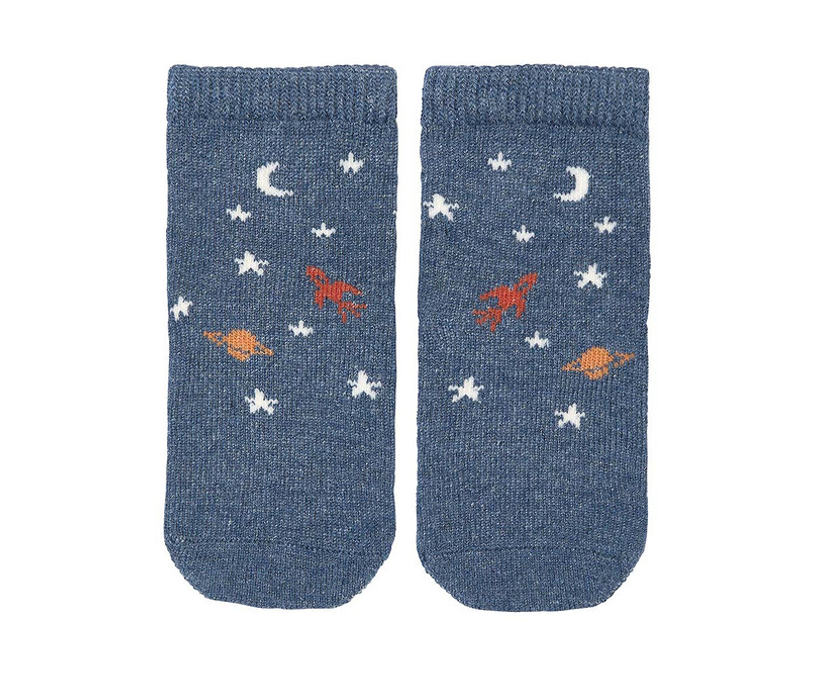 Toshi Socks Ankle Jacquard - Space Race