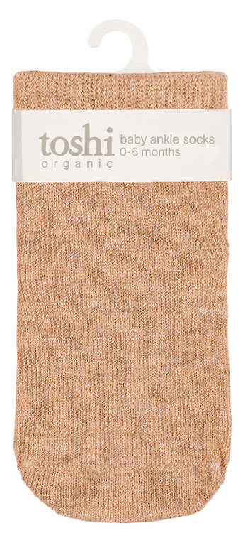 Toshi Org Socks Ankle Dreamtime - Maple