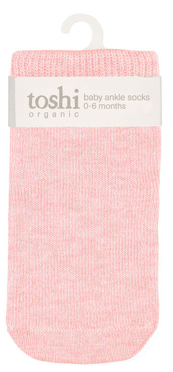 Toshi Org Socks Ankle Dreamtime - Pearl