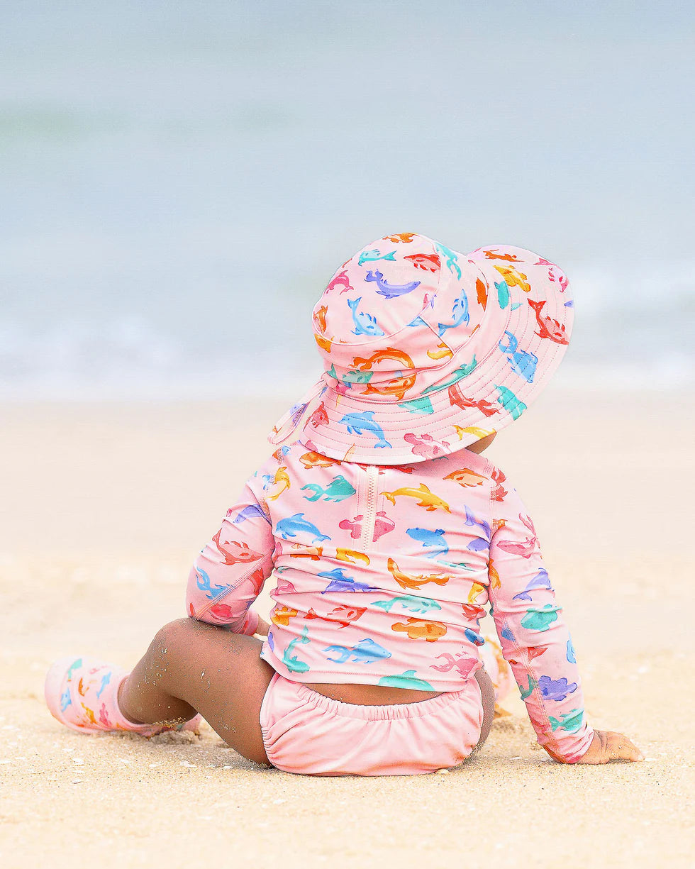 Toshi Swim Baby Sunhat Classic - Dishy Fishy