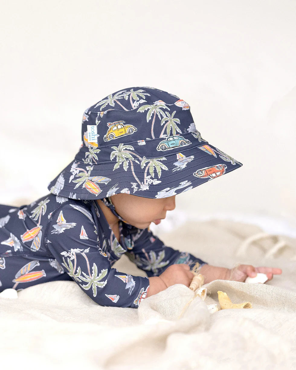 Toshi Swim Baby Sunhat Classic - Twilight