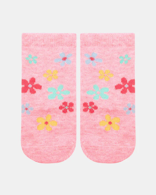 Toshi Organic Socks Ankle Jacquard - Daisy