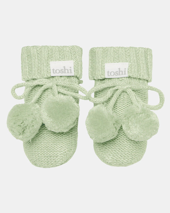 Toshi Organic Booties Marley - Matcha