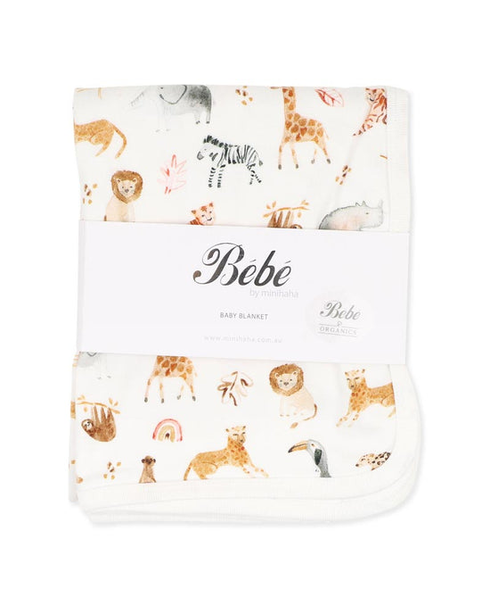 Bebe Billie Print Organic Bunny Rug