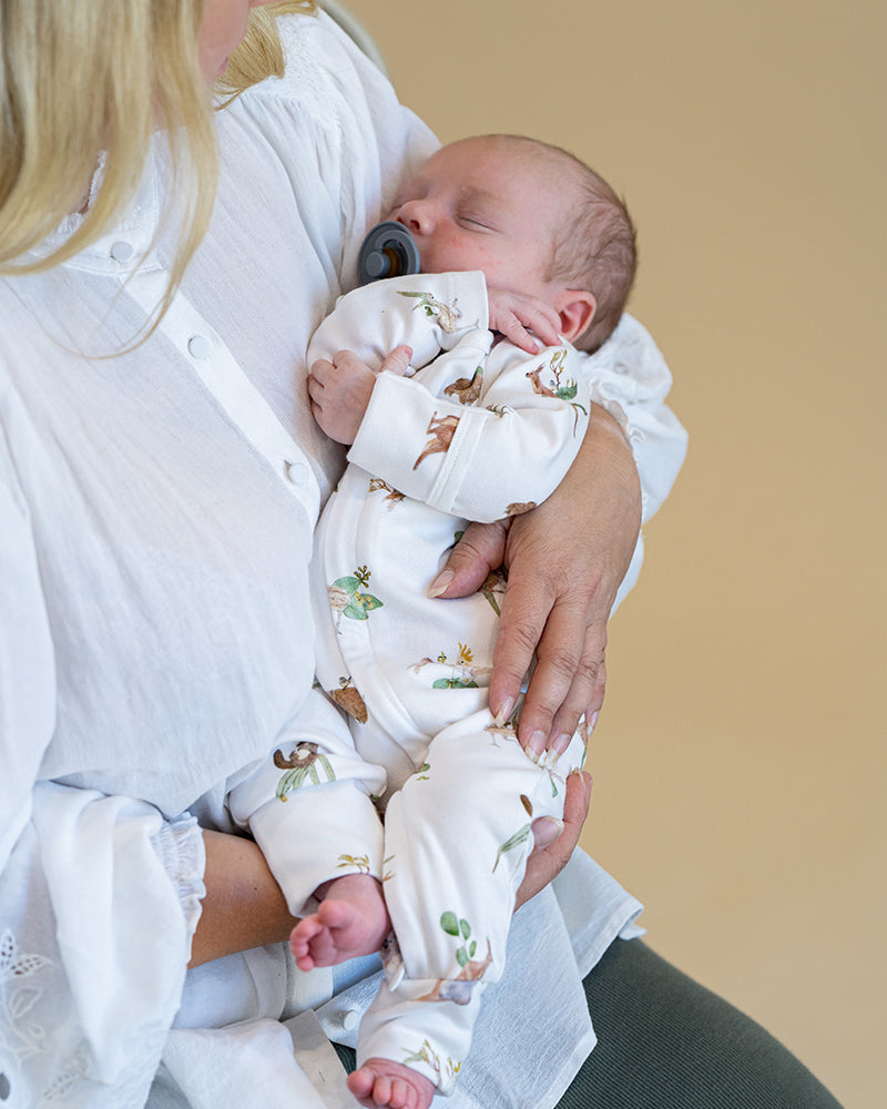 Bebe Australiana Organic LS Zipsuit