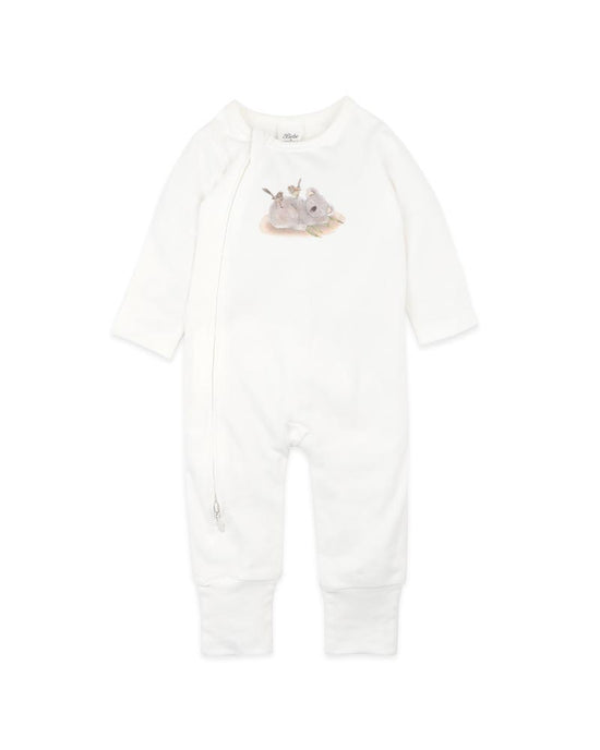 Bebe Australiana Koala Organic LS Zipsuit