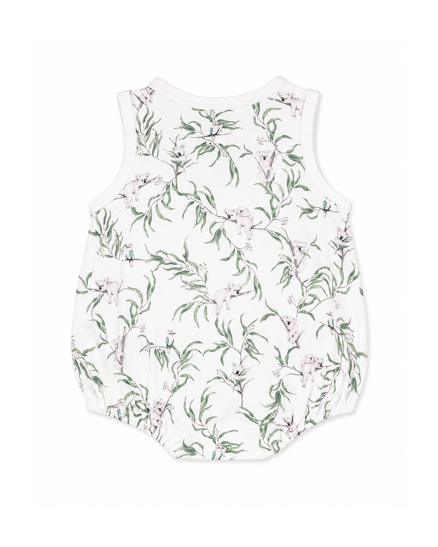 Bebe Taylor Print Organic Button Front Bodysuit