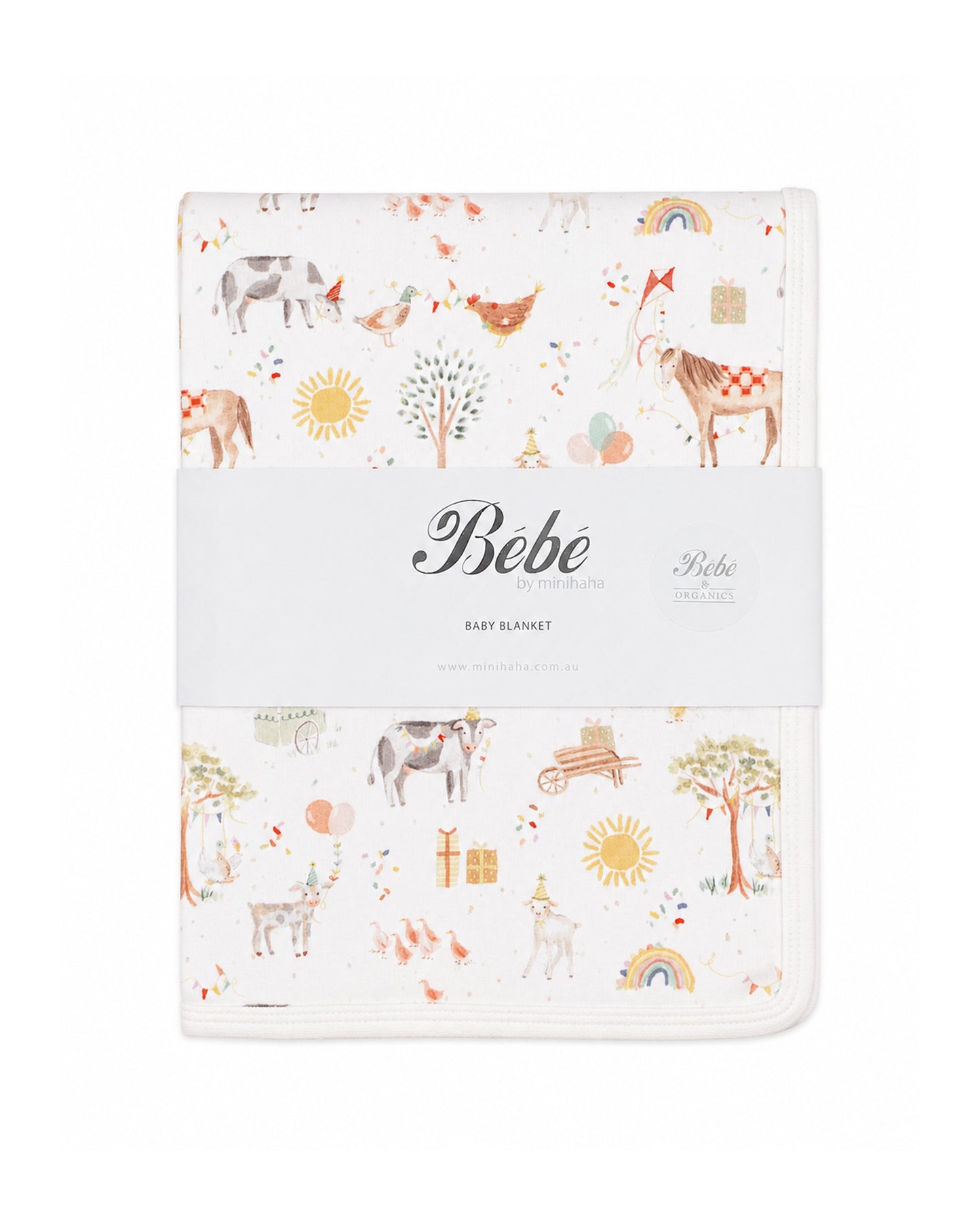 Bebe Scout Organic Bunny Rug