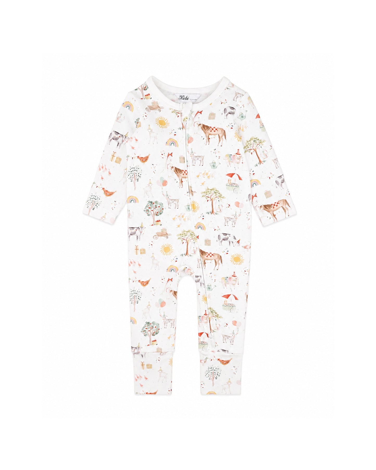 Bebe Scout Organic LS Zipsuit