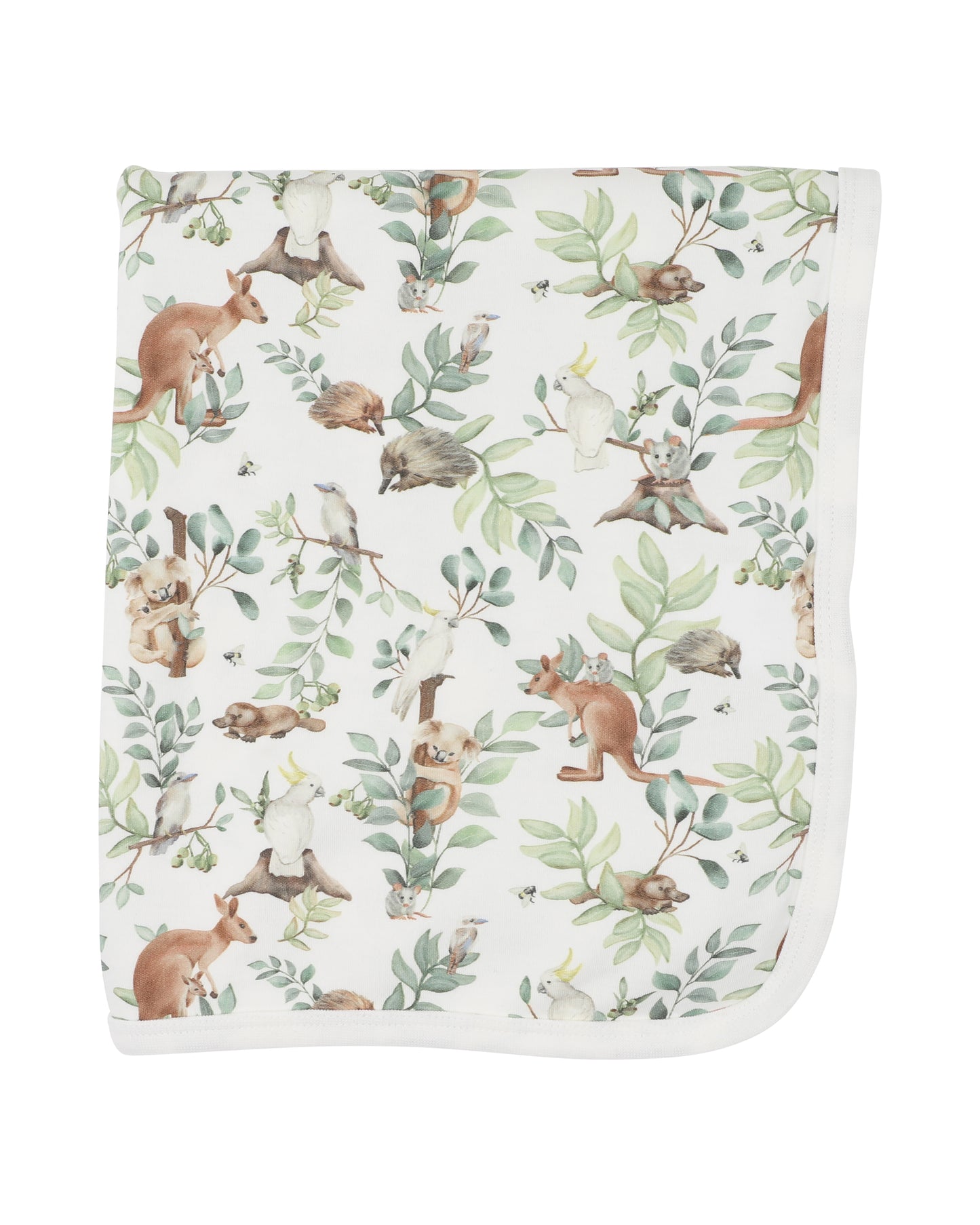 Bebe Charlie Print Organic Bunny Rug