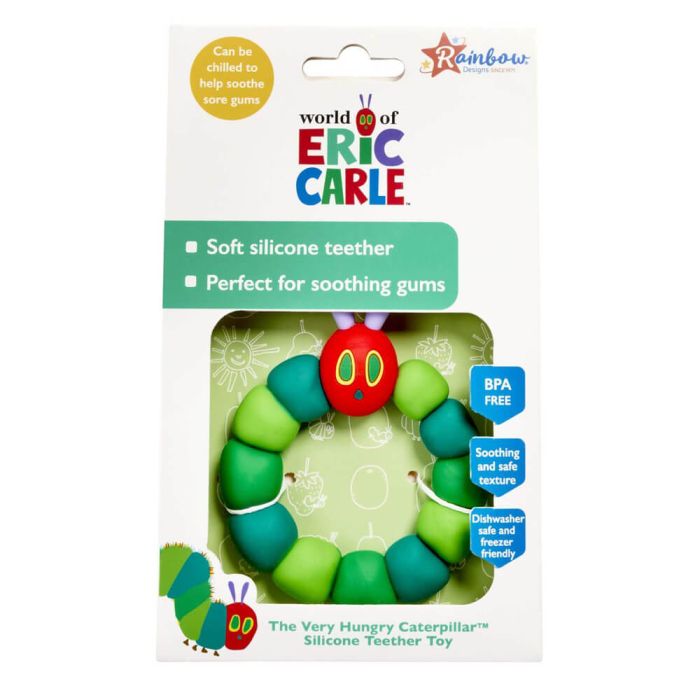 Very Hungry CaterpillarRound Silicone Teether