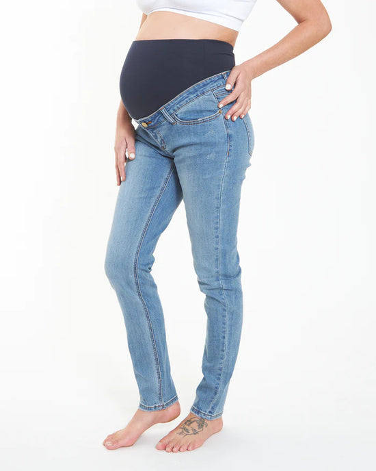 Ripe Tyler Classic Slim Jean - Blue