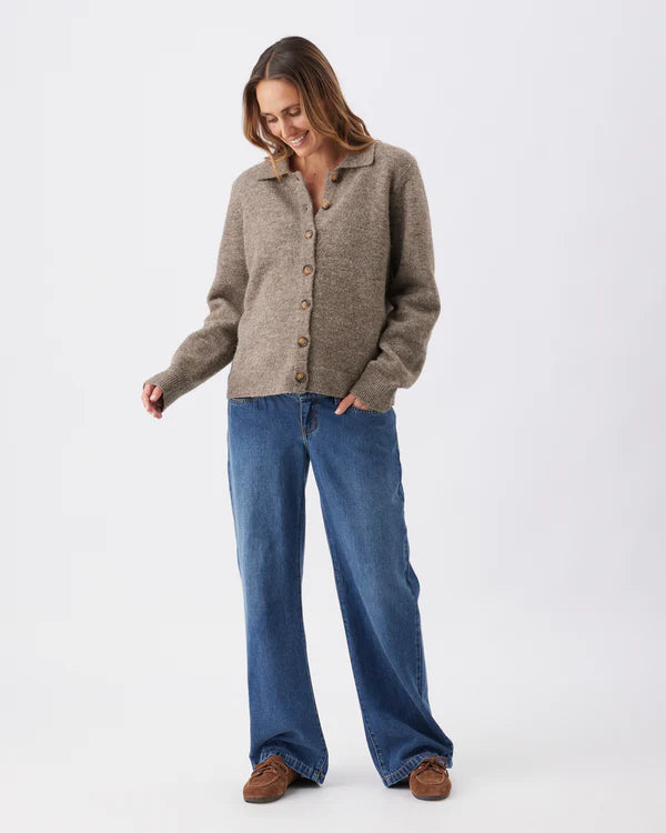 Ripe Billie Elastic Waist Jean - Dark Wash