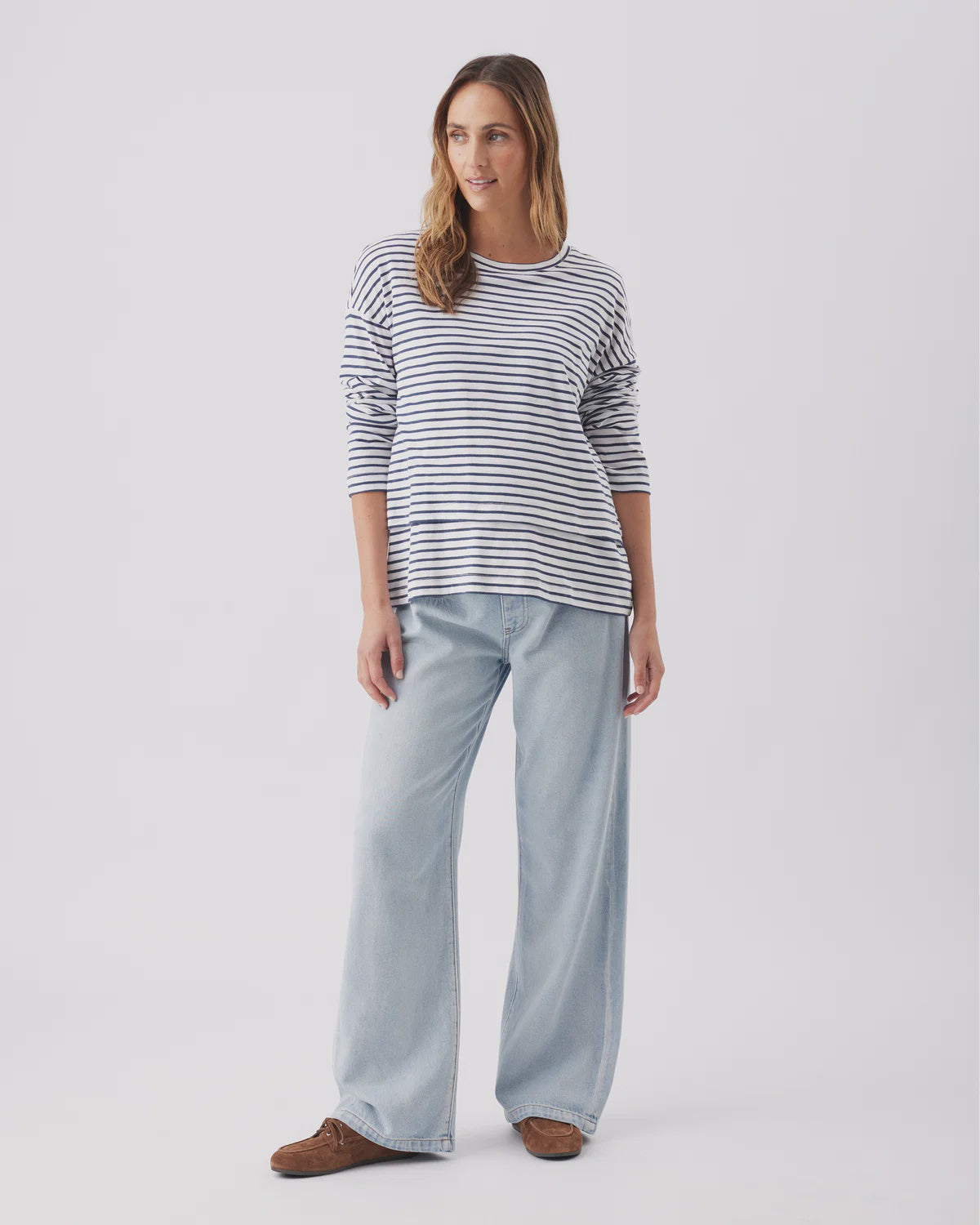 Ripe Billie Over Bump Jean - Light Wash