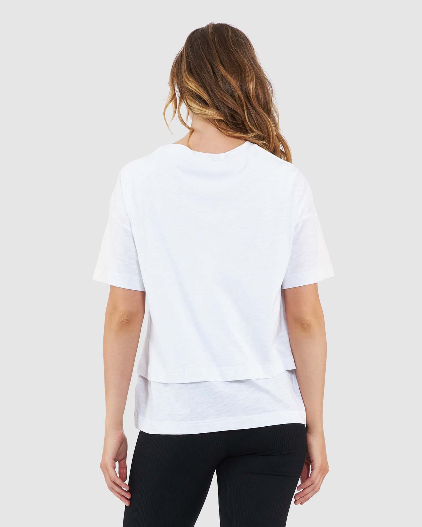 Ripe Claud Nursing Tee - White