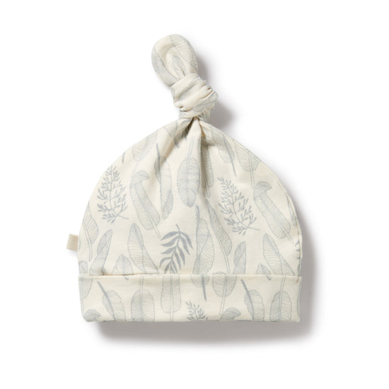 WF Organic Knot Hat - New Leaf