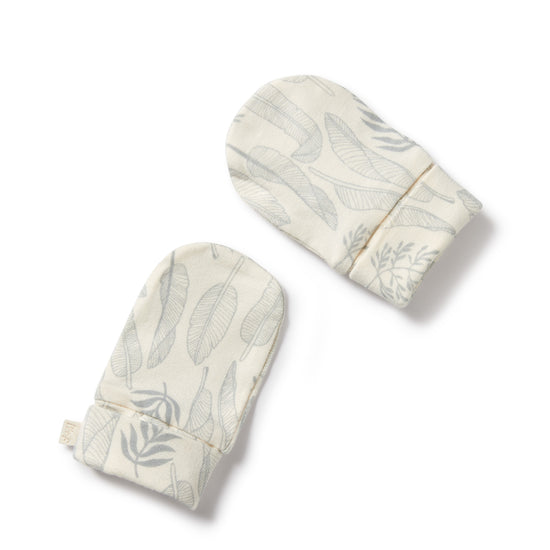 WF Organic Mittens - New Leaf