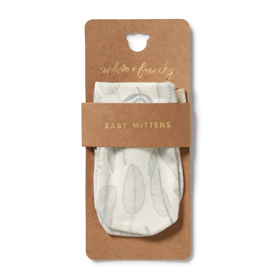 WF Organic Mittens - New Leaf