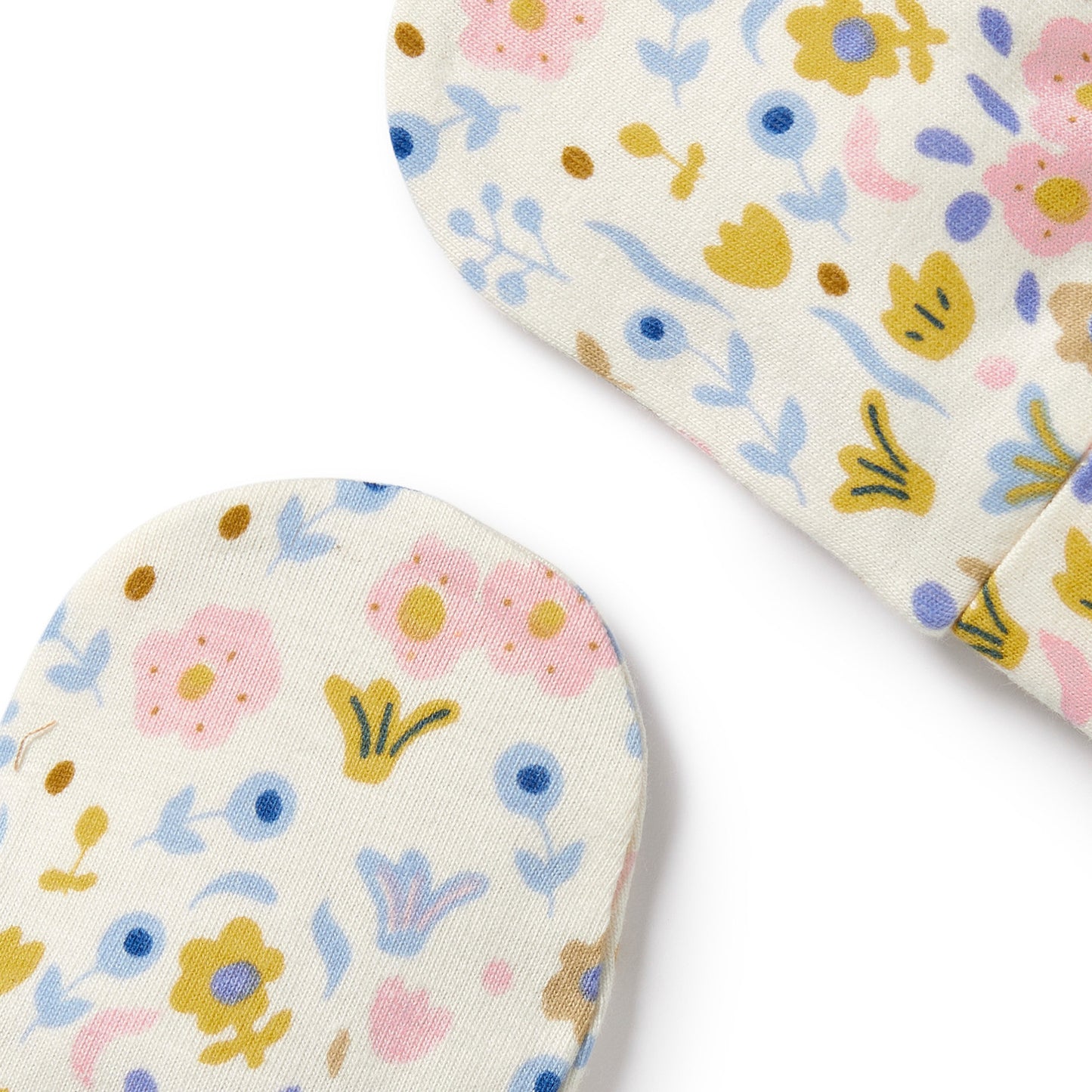 WF Organic Mittens - Ava Floral