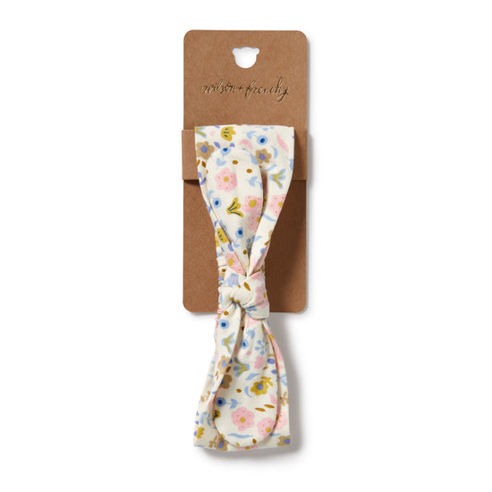 WF Organic Headband - Ava Floral