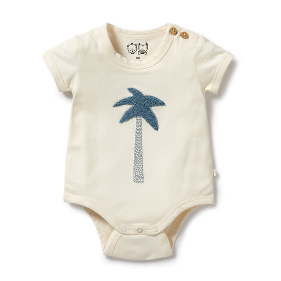 WF Organic Bodysuit - Palm