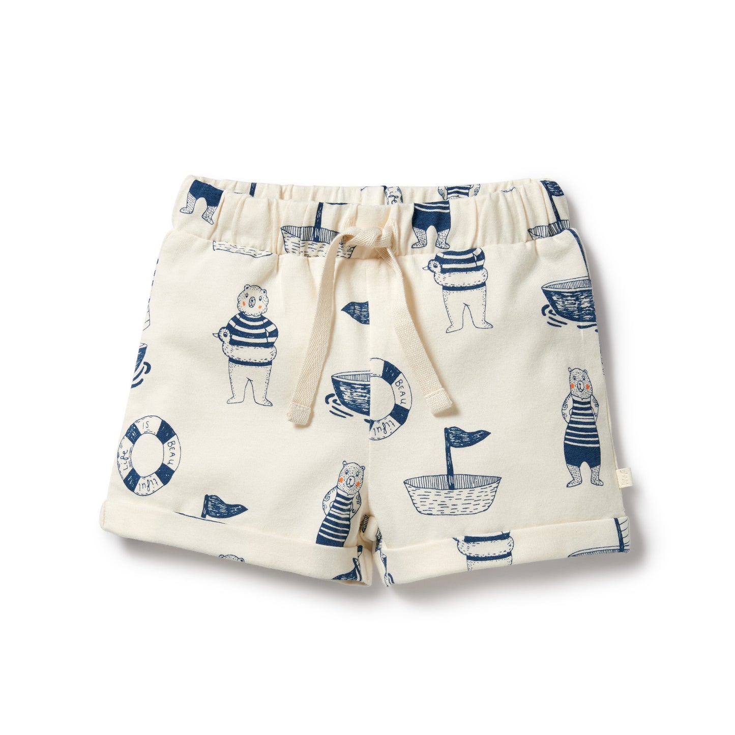 WF Organic Short - Nautical Bear