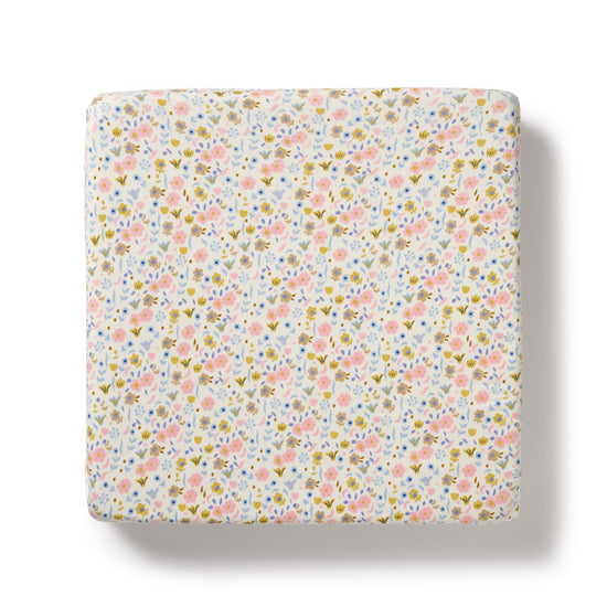 WF Organic Cot Sheet - Ava Floral