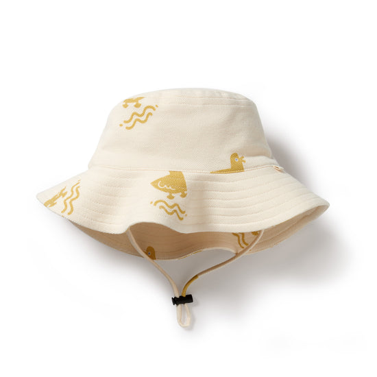 WF Organic Sun Hat - Quack Quack